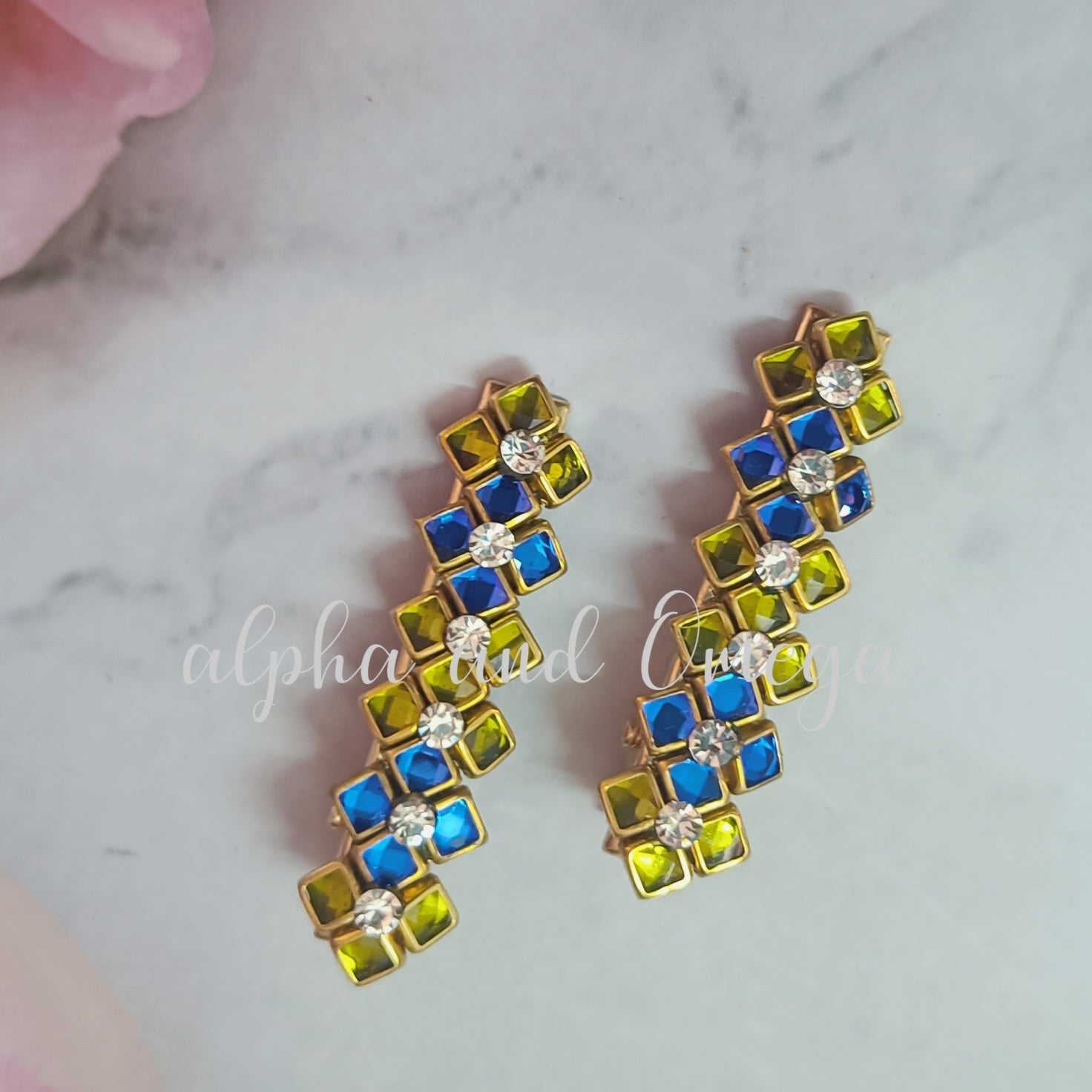 Traditional Floral Kids Hair Clips