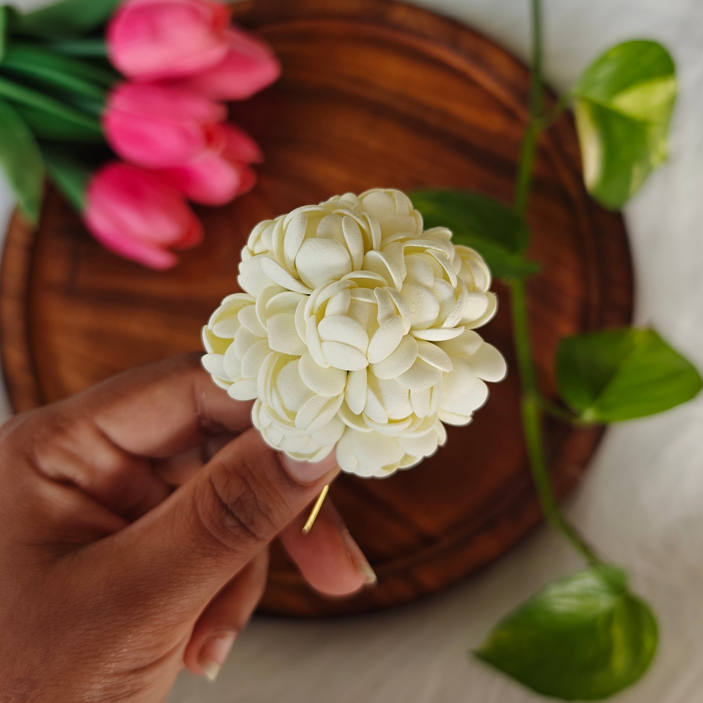 Plain Jasmine Flower Upin
